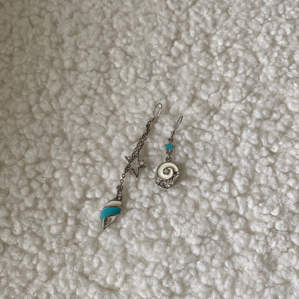 Seashell and Star Earring